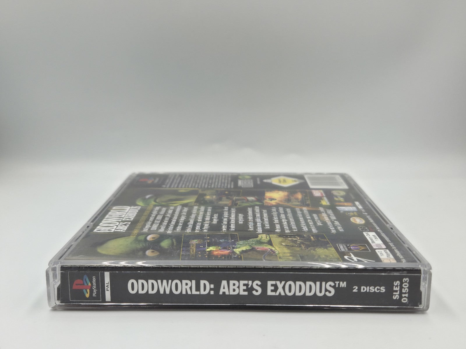 PS1 Playstation 1 Oddworld Abe's Exodus mit OVP + Anleitung Deutsch 2 Discs