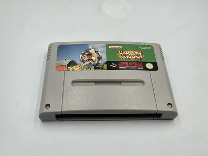 SNES Super Nintendo Harvest Moon mit OVP und Anleitung AUS