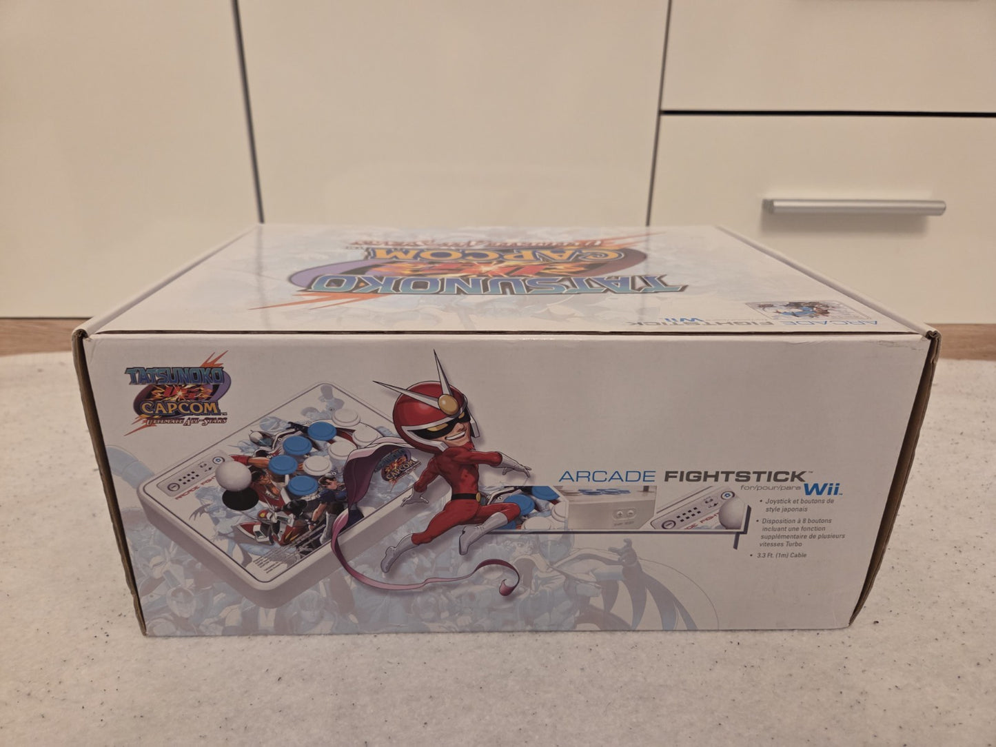 Nintendo Wii Arcade Fightstick Tatsunoko vs. Capcom Ultimate All Stars OVP