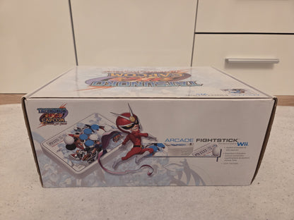 Nintendo Wii Arcade Fightstick Tatsunoko vs. Capcom Ultimate All Stars OVP