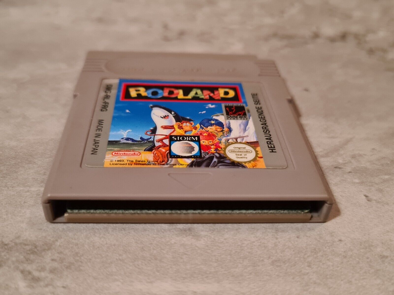 Nintendo Game Boy Classic Spiel Rodland Modul FRG - T-Retro-Games 