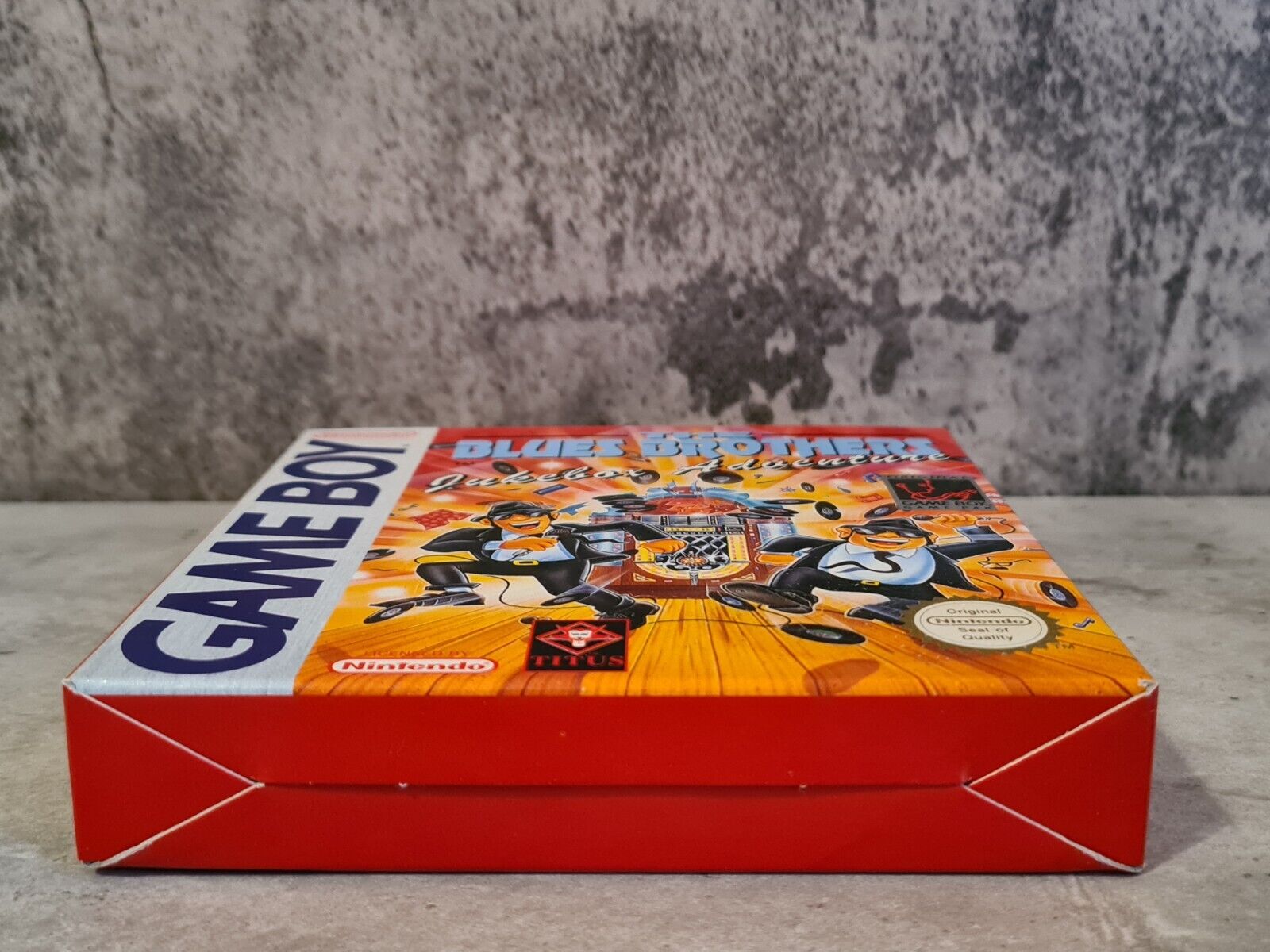 Game Boy Classic The Blues Brothers Jukebox Adventures mit OVP und Anleitung FRG - T-Retro-Games 