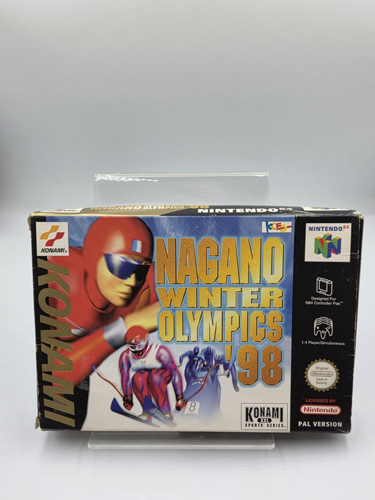 N64 Nintendo 64 Nagano Winter Olympics 98 mit OVP und Anleitung EUR