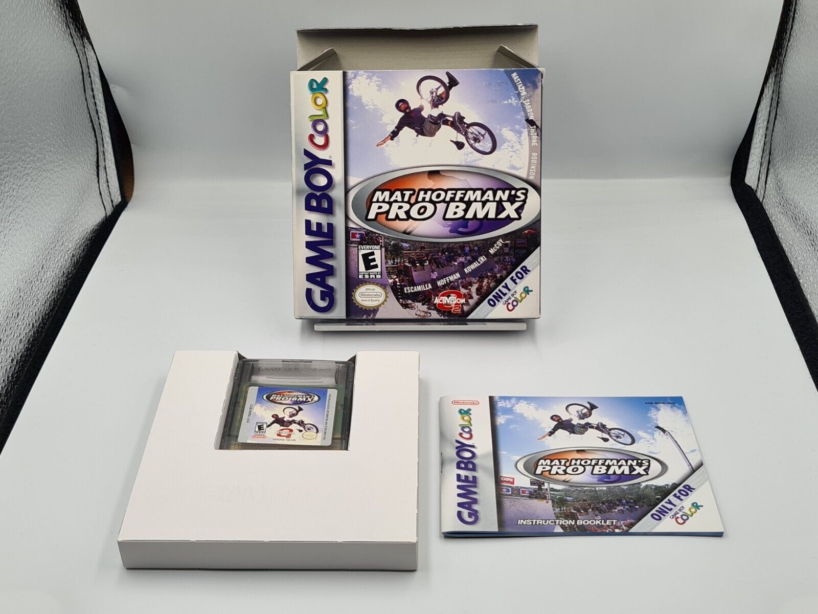 Nintendo Game Boy Color Mat Hoffman's Pro BMX mit OVP und Anleitung USA - T-Retro-Games 