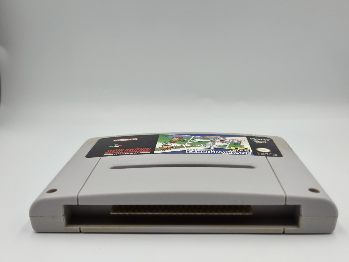 SNES Super Nintendo Bugs Bunny Rabbit Rampage Modul NOE