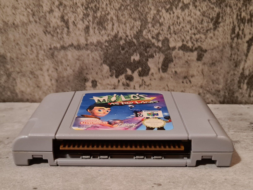 N64 Nintendo 64 Milos Astro Lanes Modul EUR - T-Retro-Games 