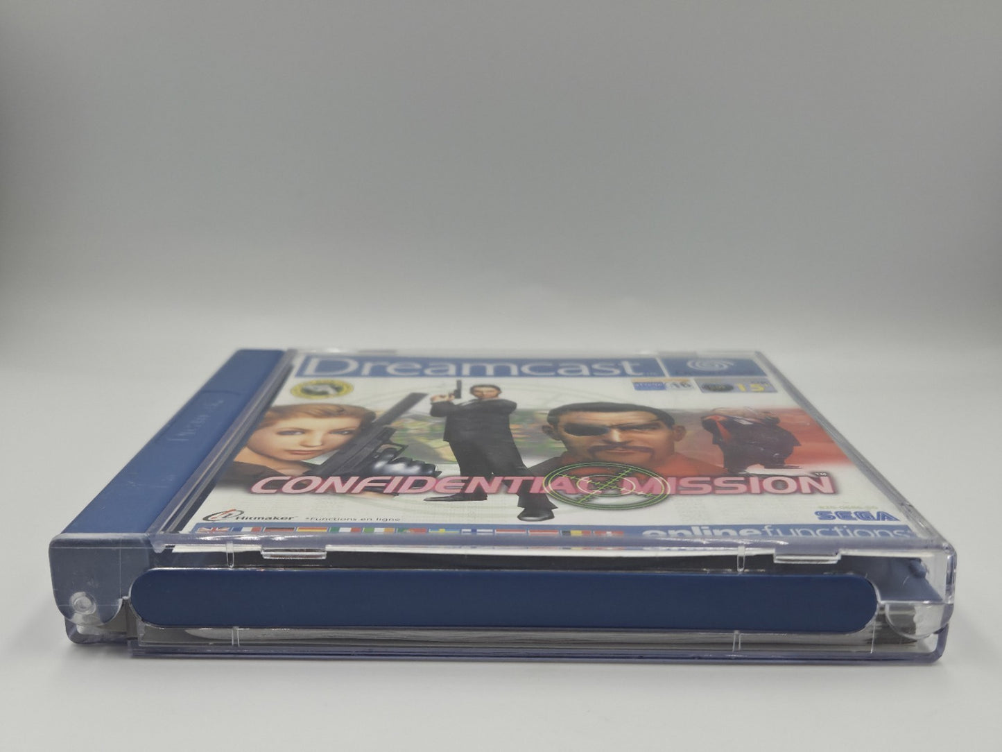 Sega Dreamcast Spiel Confidential Mission mit OVP und Anleitung Multilingual 