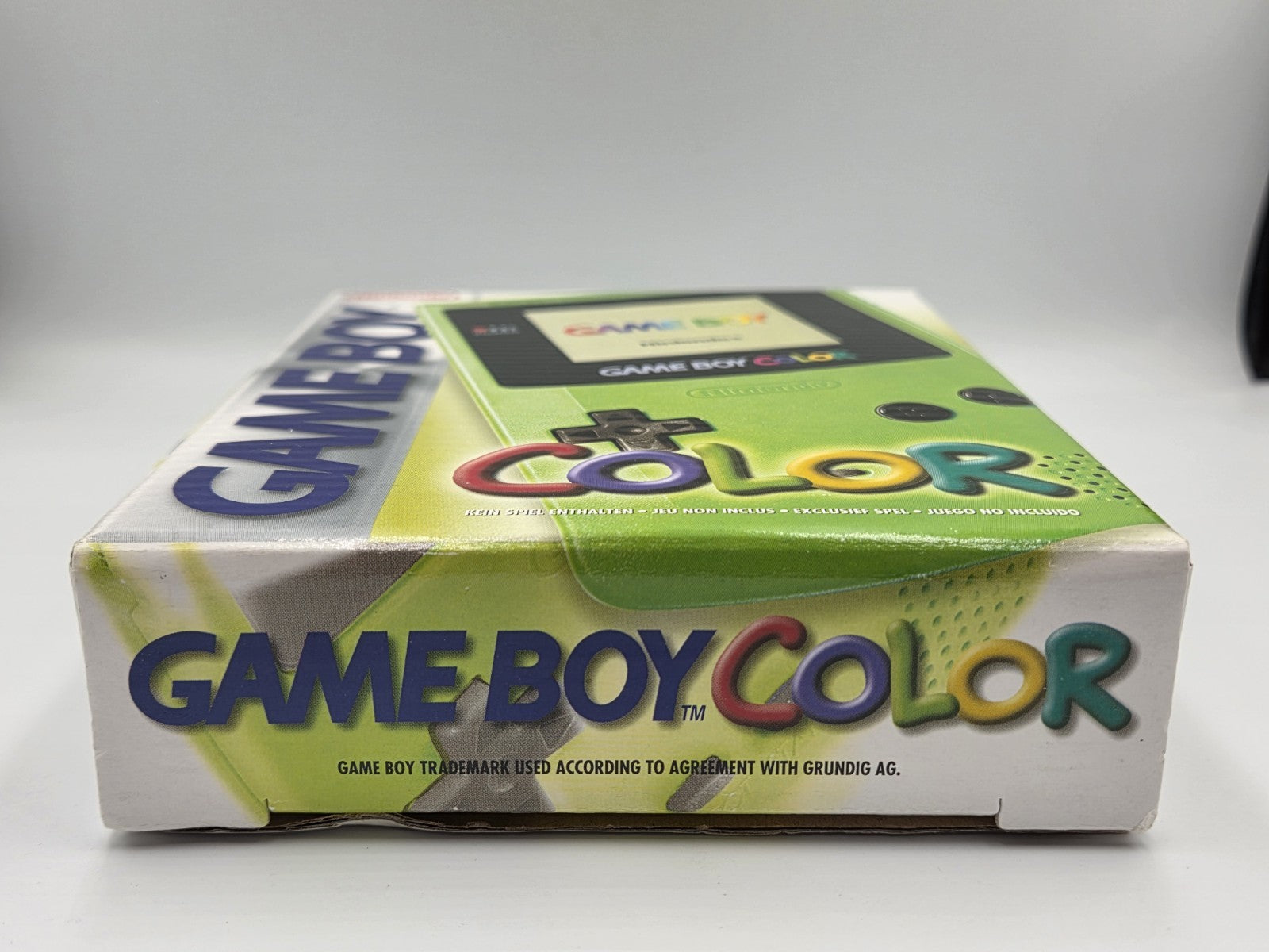 Nintendo Game Boy Color OVP Console Konsole EUR Neon Grün Lime Green 