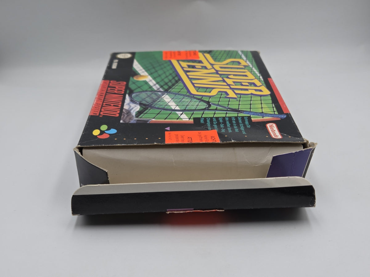 SNES Super Nintendo Spiel Super Tennis mit OVP und Anleitung NOE