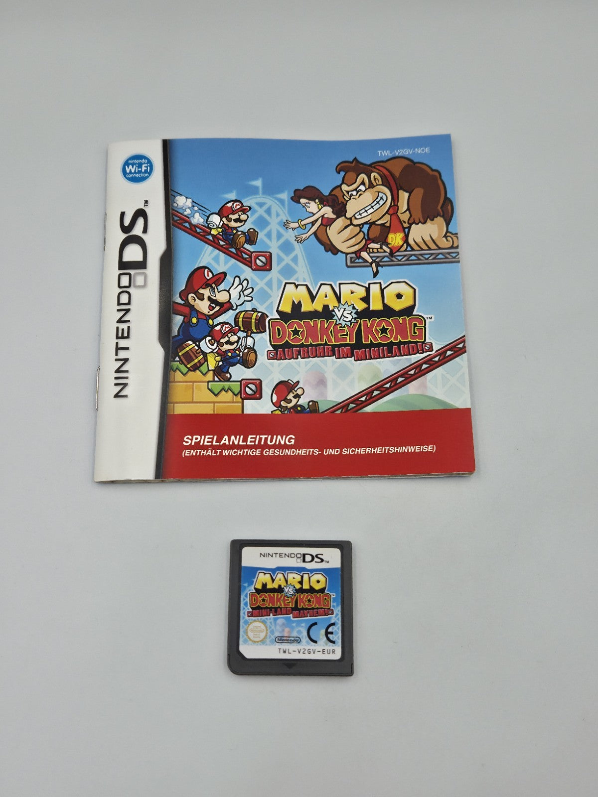 Nintendo DS Spiel Mario vs. Donkey Kong mit OVP und Anleitung NOE