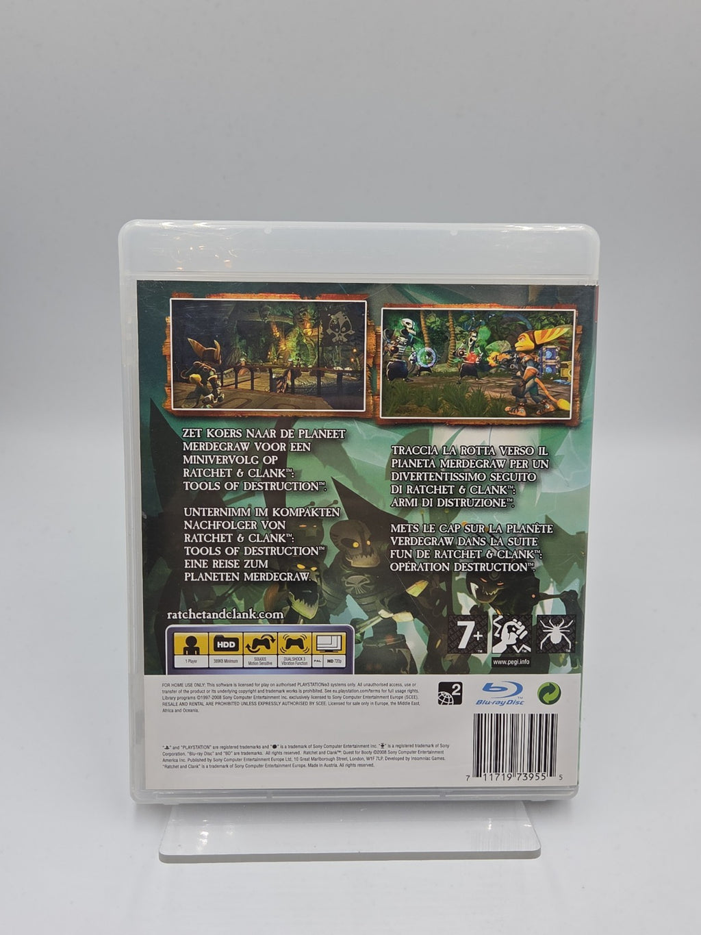PS3 Playstation 3 Spiel Ratchet & Clank Quest for Booty mit OVP und Anleitung