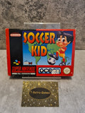 SNES Super Nintendo Soccer Kid mit OVP und Anleitung NOE - T-Retro-Games 