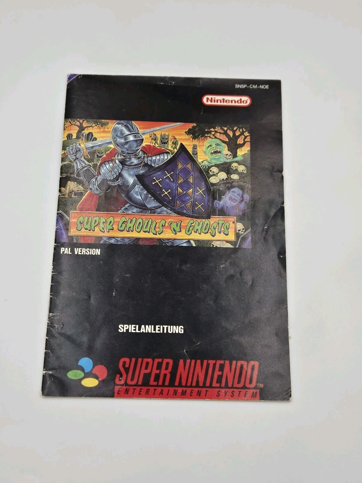 SNES Super Nintendo Spiel Super Ghouls 'N Ghosts  mit OVP und Anleitung NOE