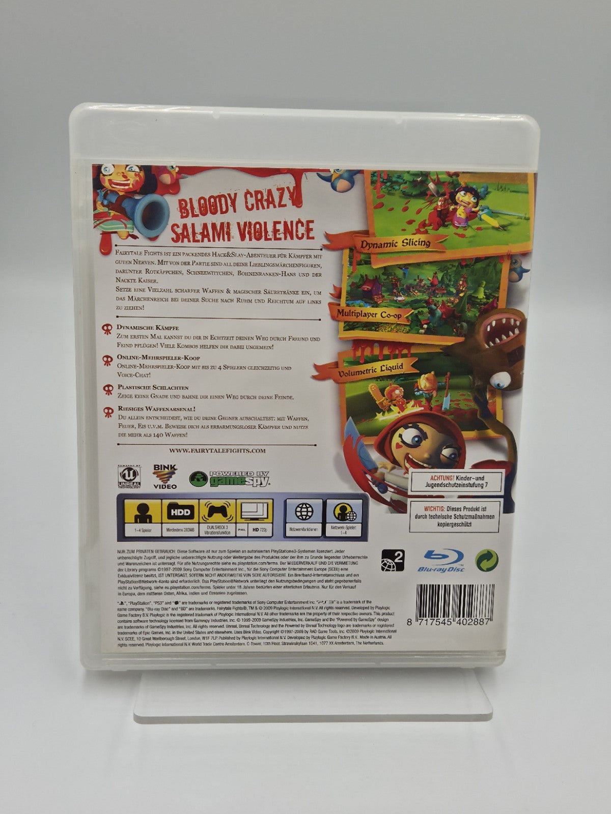 PS3 Playstation 3 Fairytale Fights mit OVP und Anleitung Deutsch