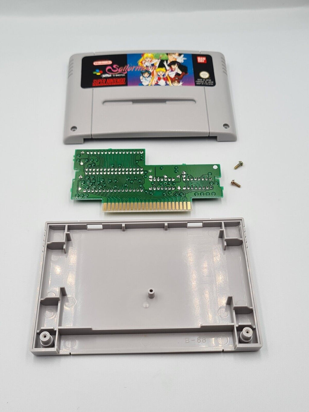 SNES Super Nintendo Sailor Moon mit OVP und Anleitung FRA/SFRA - T-Retro-Games 
