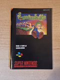 SNES Super Nintendo Lemmings Spielanleitung Instruction Booklet FAH