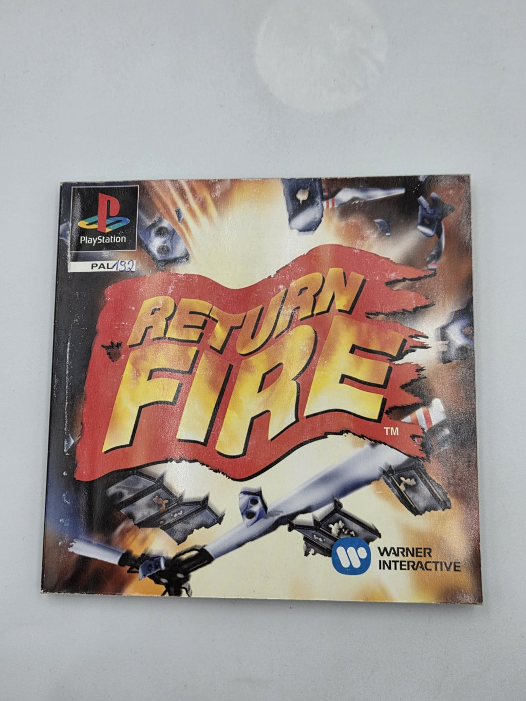 PS1 Playstation 1 Return Fire mit OVP und Anleitung Multilingual - T-Retro-Games 