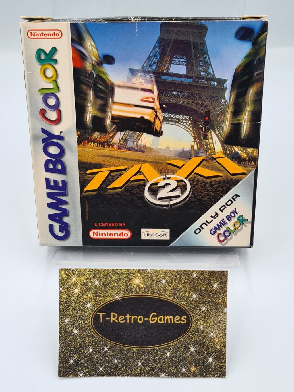 Nintendo Game Boy Color Spiel Taxi 2 mit OVP und Anleitung FRA - T-Retro-Games 