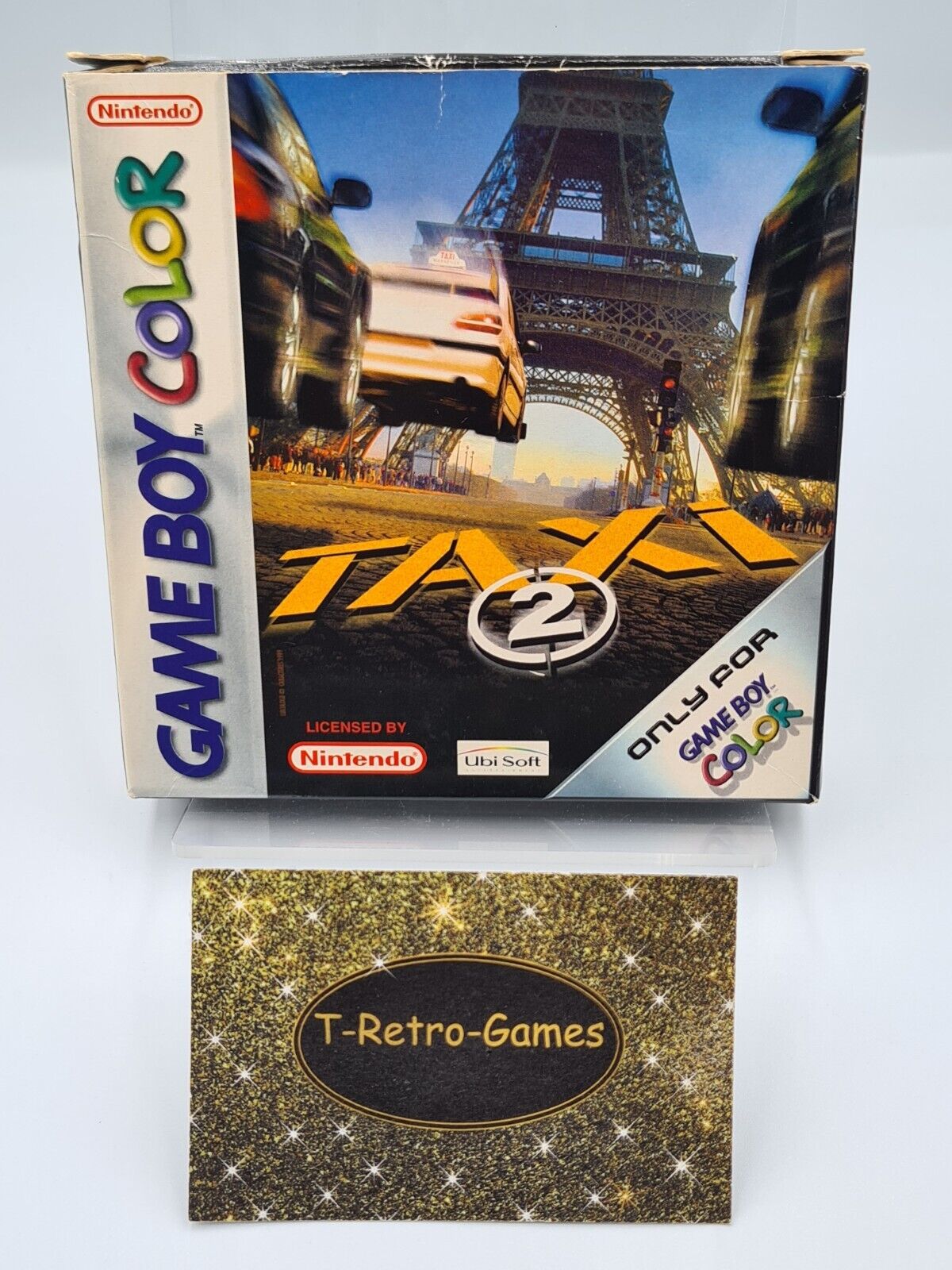Nintendo Game Boy Color Spiel Taxi 2 mit OVP und Anleitung FRA - T-Retro-Games 