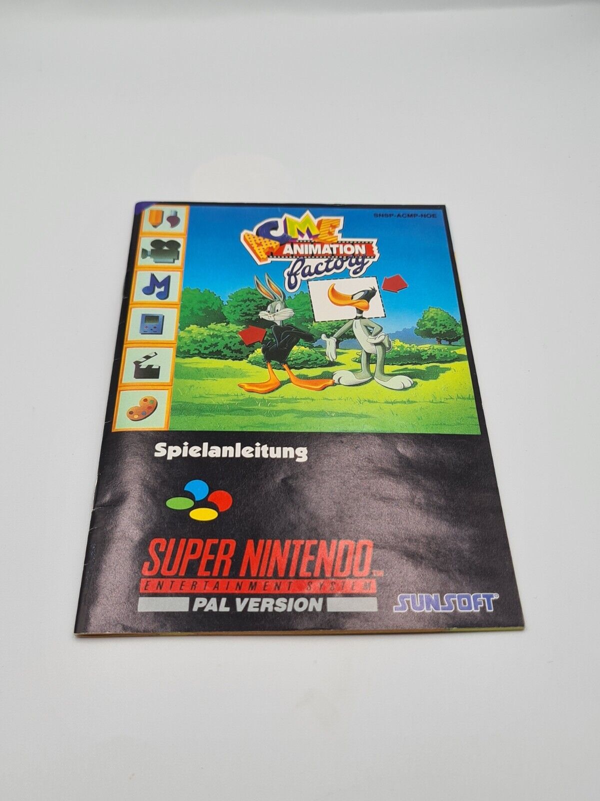 SNES Super Nintendo ACME Animation Factory mit OVP und Anleitung NOE - T-Retro-Games 