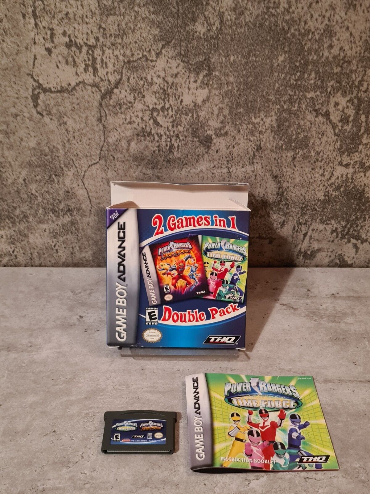 Gameboy Advance Power Rangers 2 Games in 1 Double Pack mit OVP und Anleitung USA - T-Retro-Games 