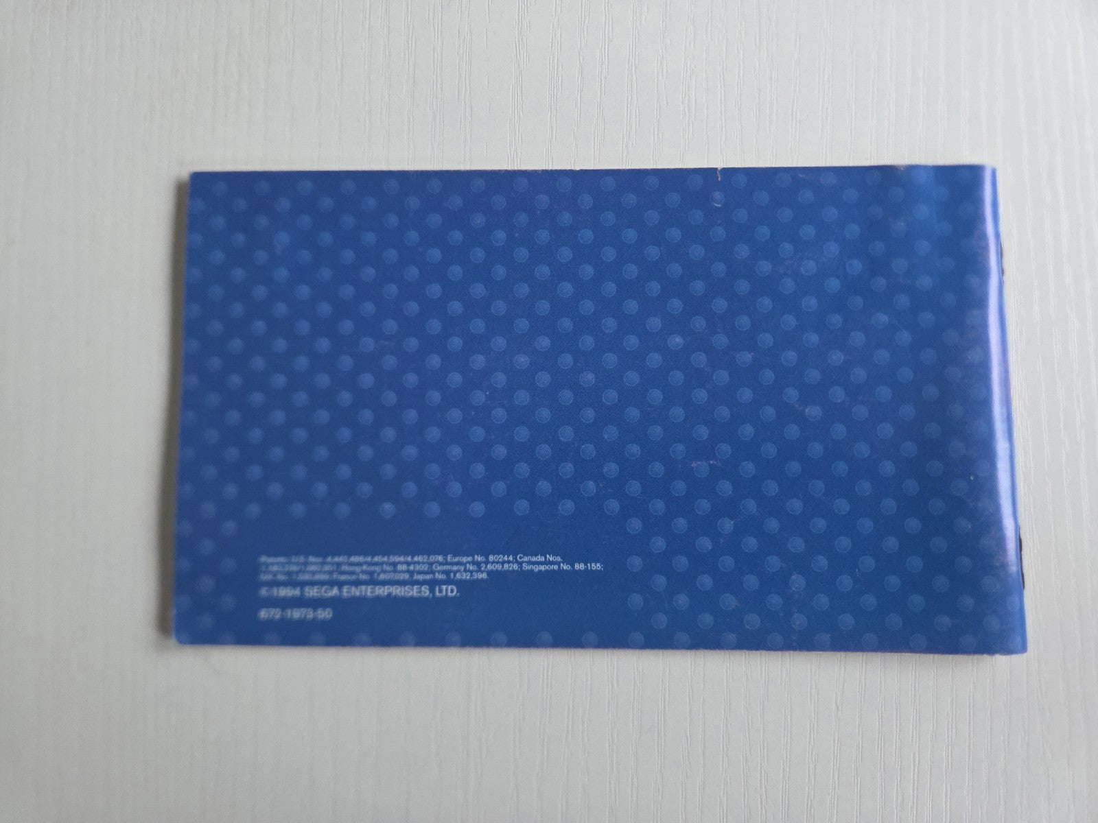 Sega Mega Drive Dynamite Headdy Instruction Booklet Spielanleitung