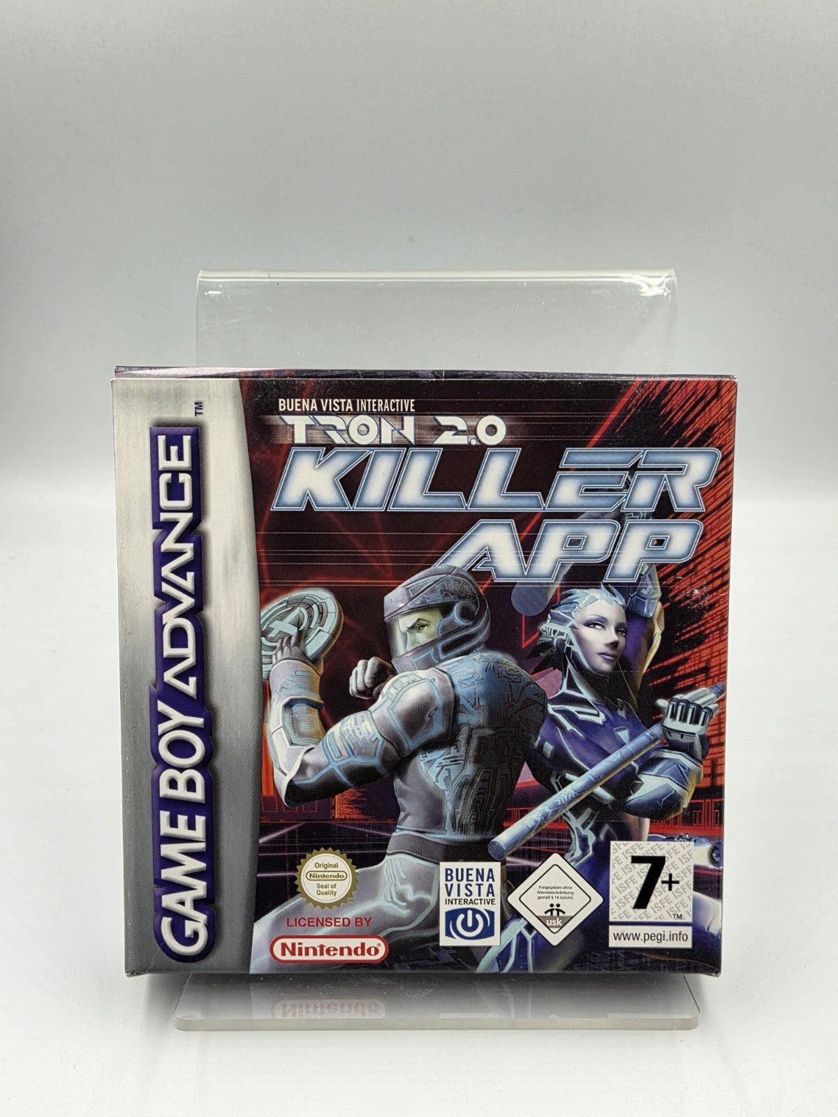 Nintendo Game Boy Advance Tron 2.0 Killer APP mit OVP und Anleitung EUR