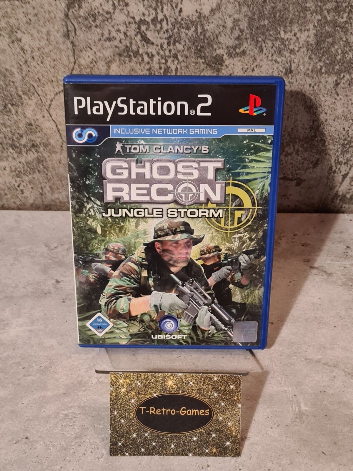 PS2 Playstation 2 Tom Clancy's Ghost Recon Jungle Storm OVP + Anleitung Deutsch - T-Retro-Games 