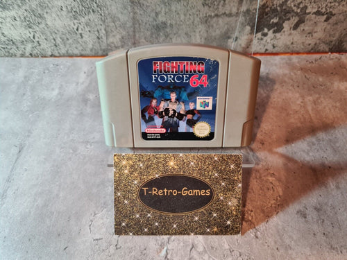 N64 Nintendo 64 Fighting Force 64 Modul EUR - T-Retro-Games 