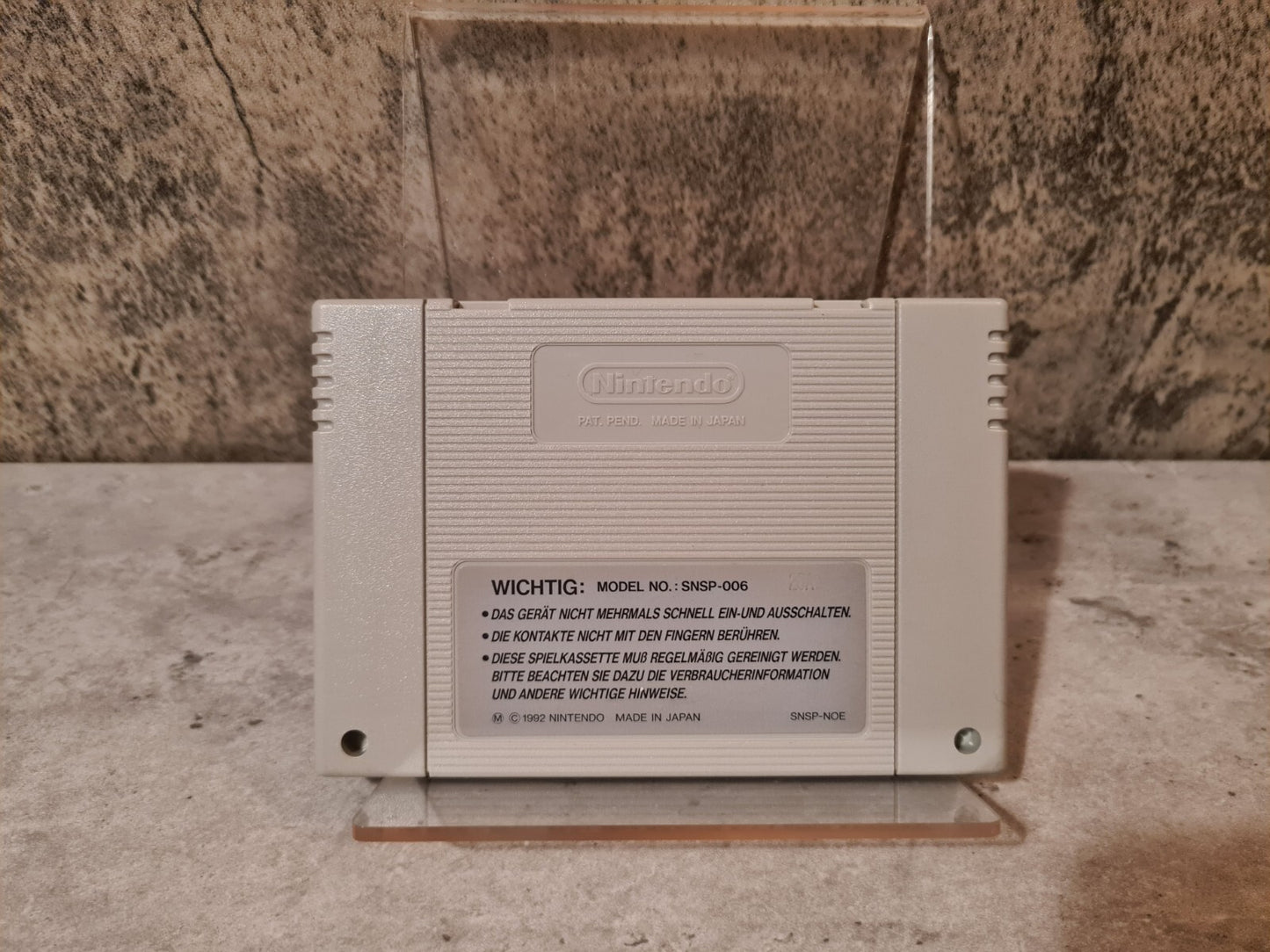 SNES Super Nintendo Zero The Kamikaze Squirrel Modul NOE