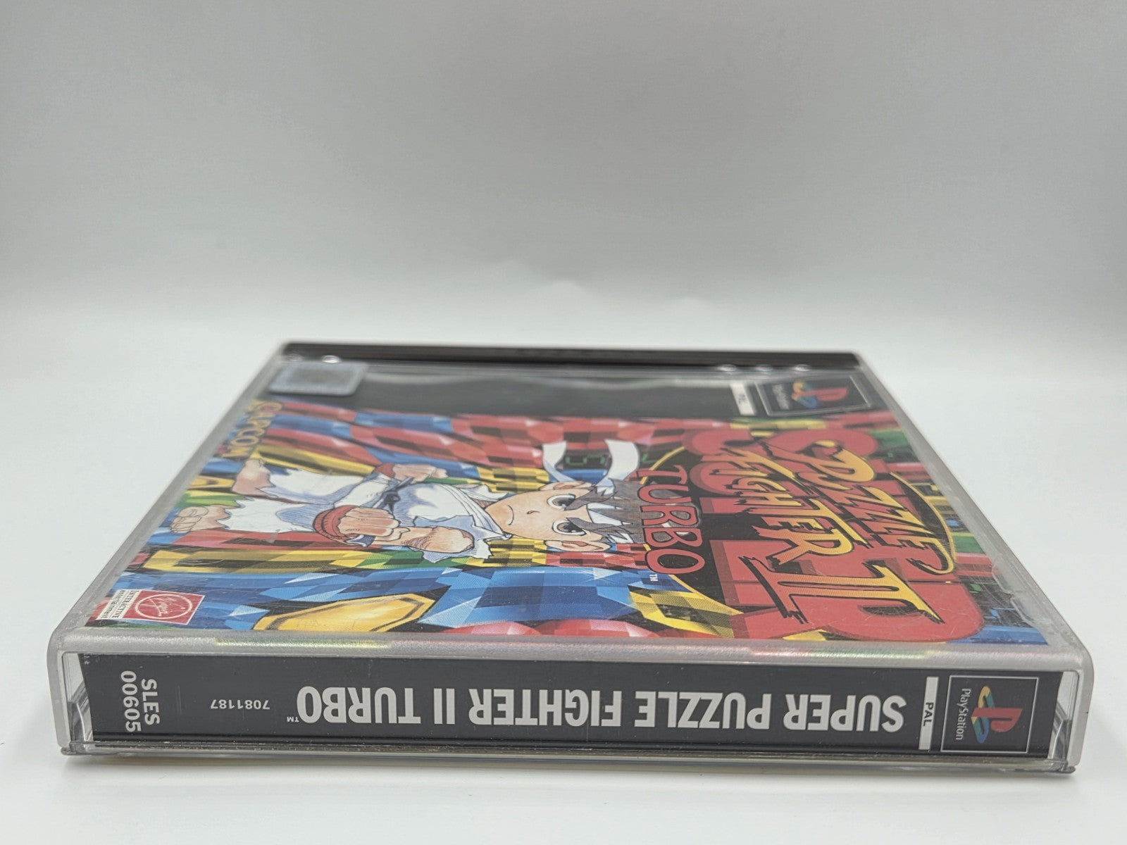 PS1 Playstation 1 Super Puzzle Fighter II Turbo + OVP + Anleitung Multilingual 