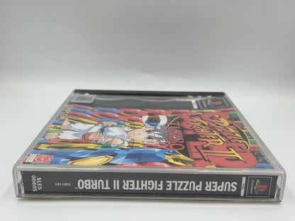 PS1 Playstation 1 Super Puzzle Fighter II Turbo + OVP + Anleitung Multilingual 