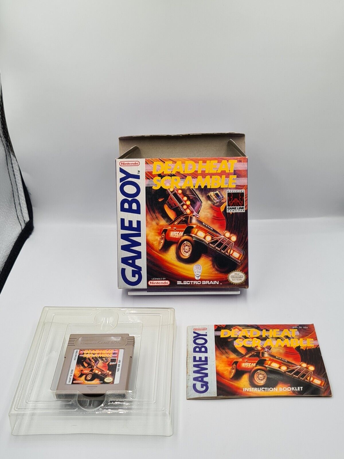 Nintendo Game Boy Classic Dead Heat Scramble mit OVP und Anleitung USA - T-Retro-Games 