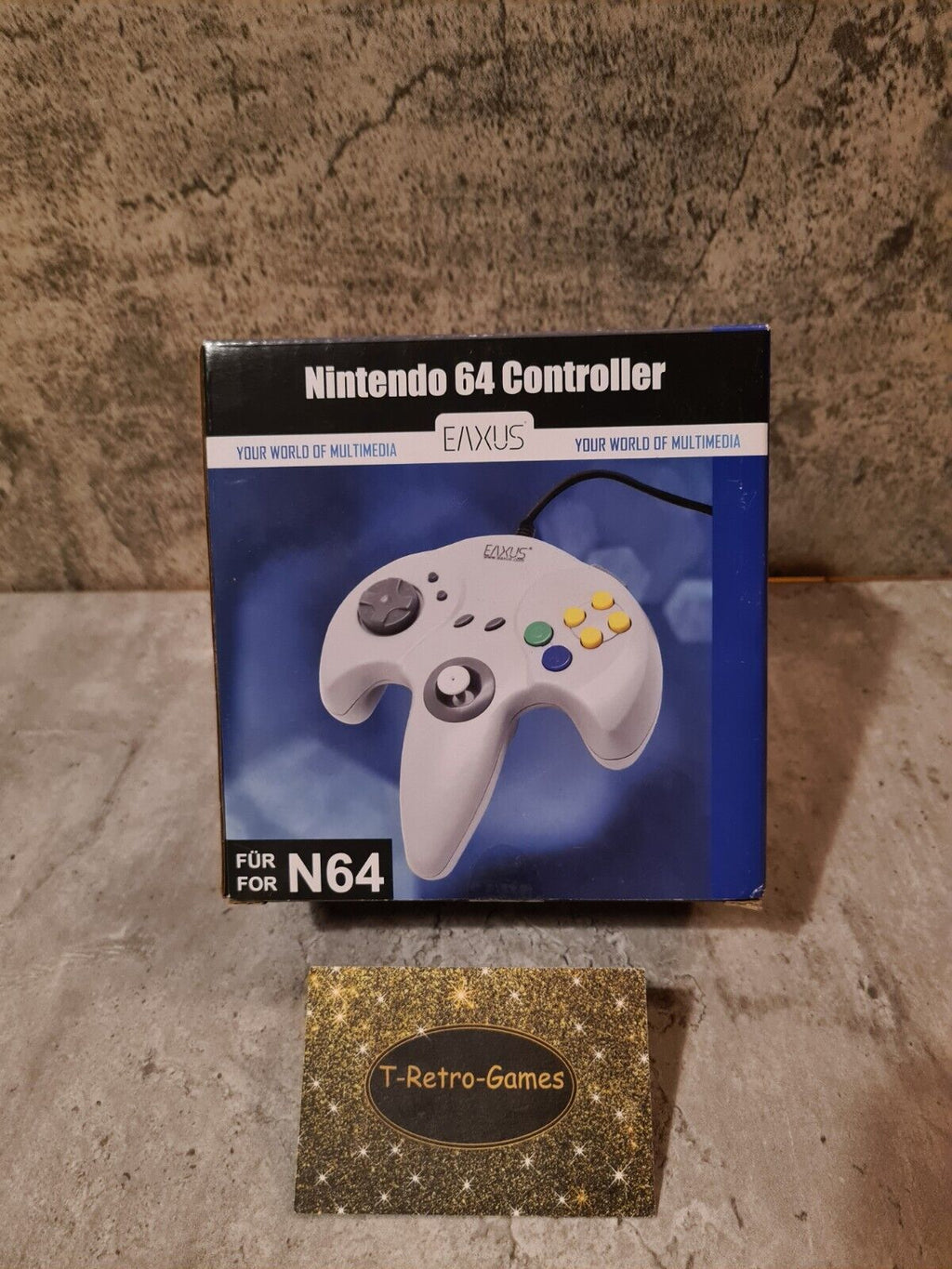 N64 Nintendo 64 Controller Nexus Joystick OVP Neu - T-Retro-Games 