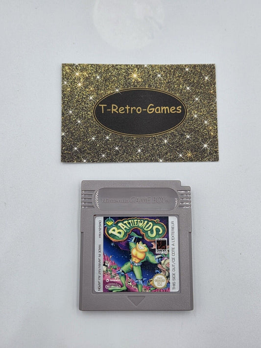 Nintendo Game Boy Classic Spiel Battletoads Modul FAH - T-Retro-Games 