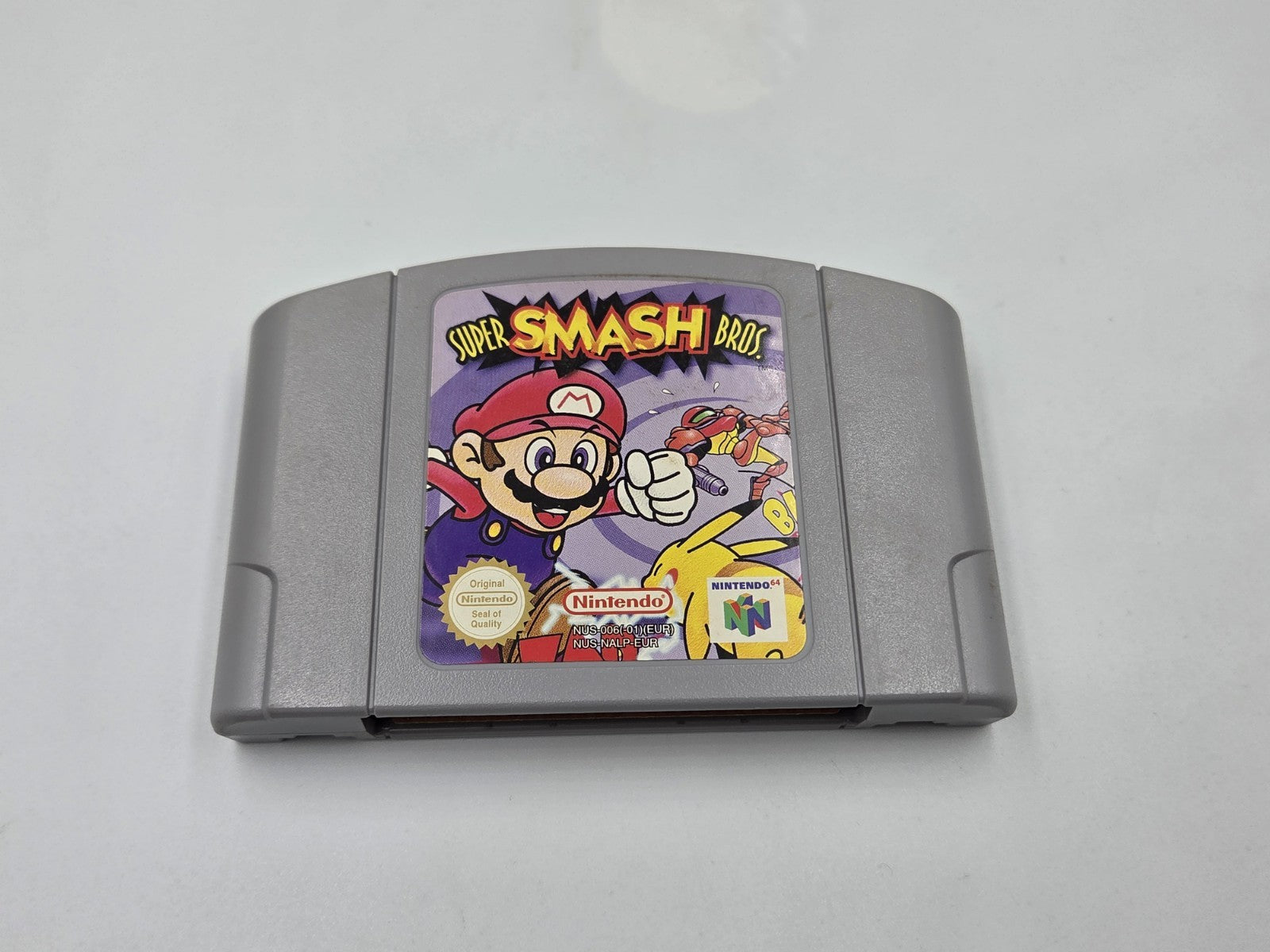 N64 Nintendo 64 Super Smash Bros. mit OVP und Anleitung EUR