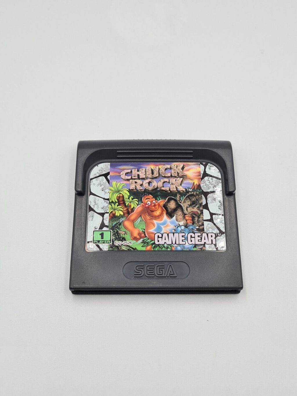 Sega Game Gear Chuck Rock mit OVP und Anleitung Multi Language - T-Retro-Games 