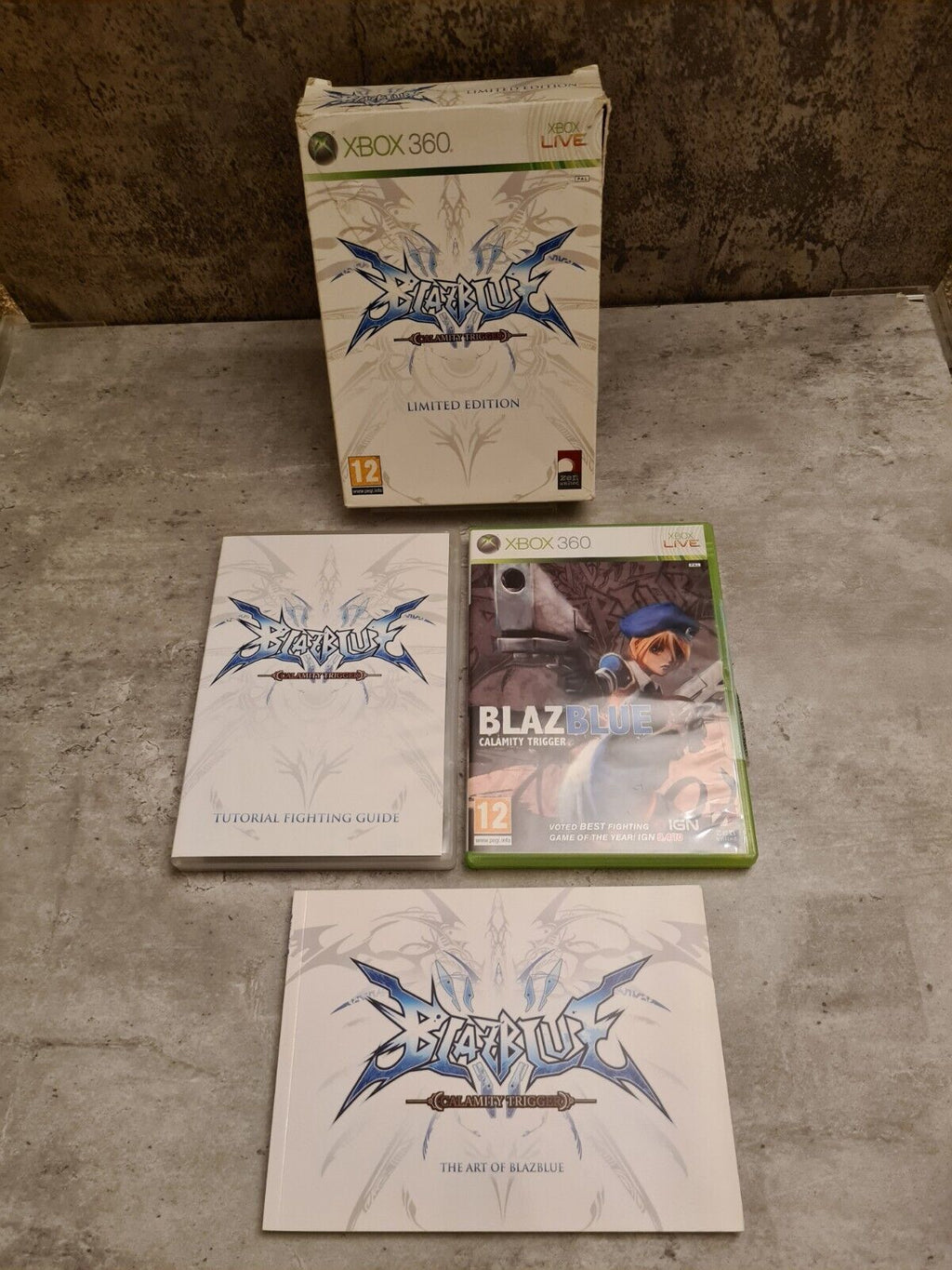 XBOX360 BlazBlue Calamity Trigger Limited Edition OVP - T-Retro-Games 
