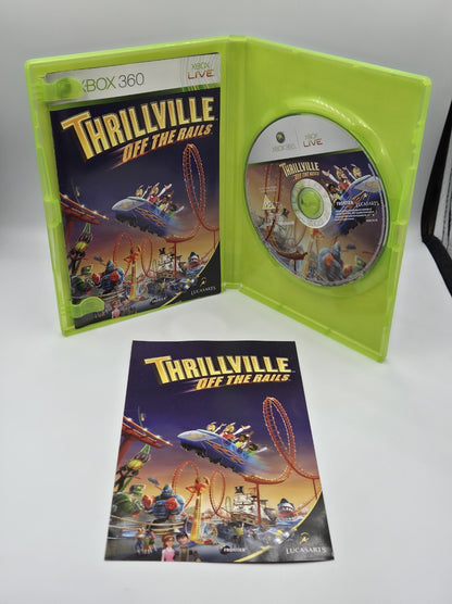 XBOX360 Spiel Thrillville Off The Rails mit OVP und Anleitung Englisch