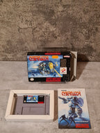 SNES Super Nintendo Cybernator mit OVP und Anleitung NTSC-USA - T-Retro-Games 