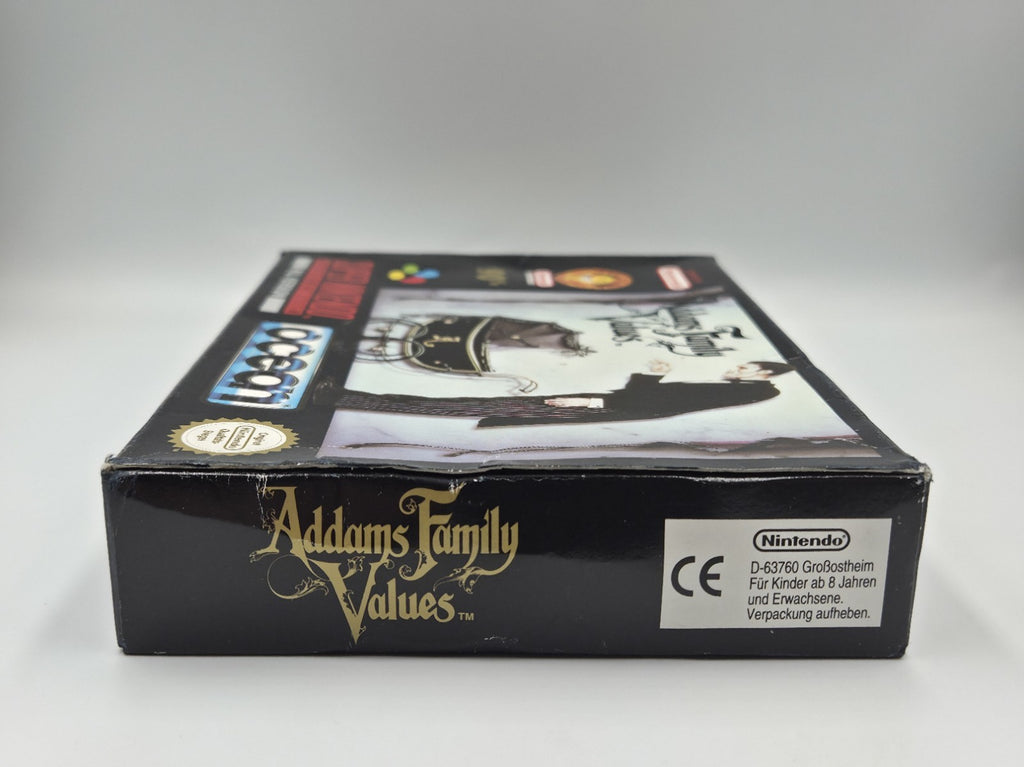 SNES Super Nintendo Spiel Addams Family Values mit OVP und Anleitung NOE