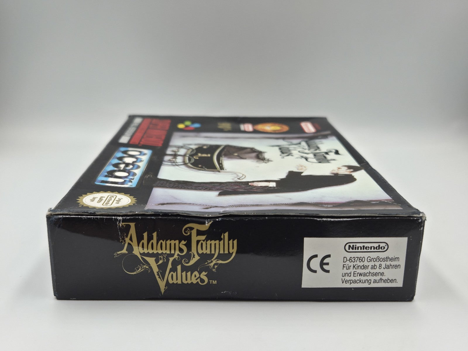 SNES Super Nintendo Spiel Addams Family Values mit OVP und Anleitung NOE