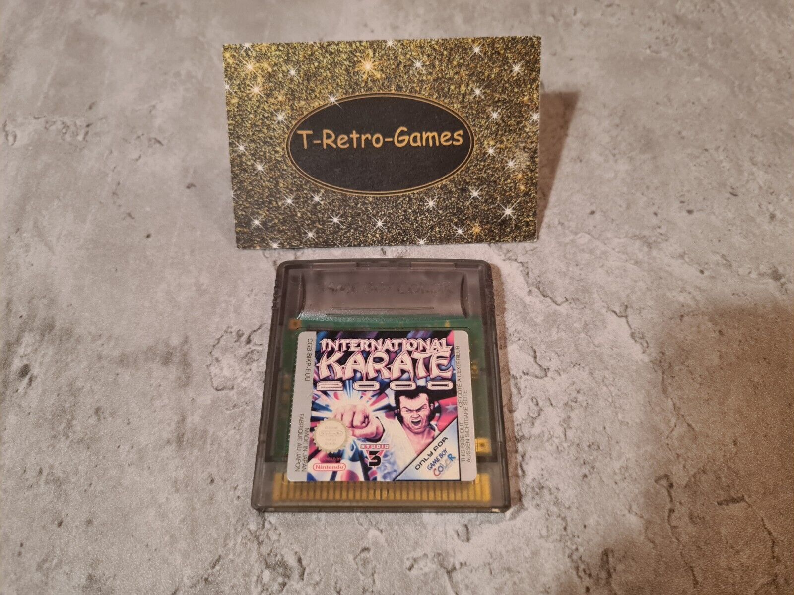 Nintendo Game Boy Color International Karate 2000 Modul EUU - T-Retro-Games 