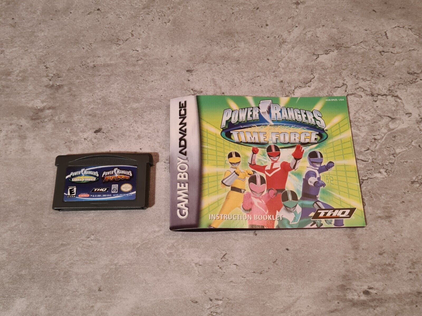 Gameboy Advance Power Rangers 2 Games in 1 Double Pack mit OVP und Anleitung USA - T-Retro-Games 