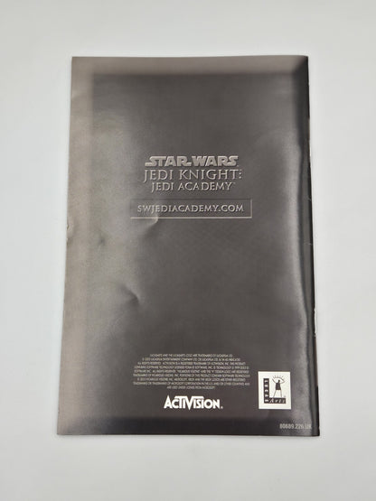 XBOX Spiel Star Wars Jedi Knight Jedi Academy mit OVP und Anleitung Englisch
