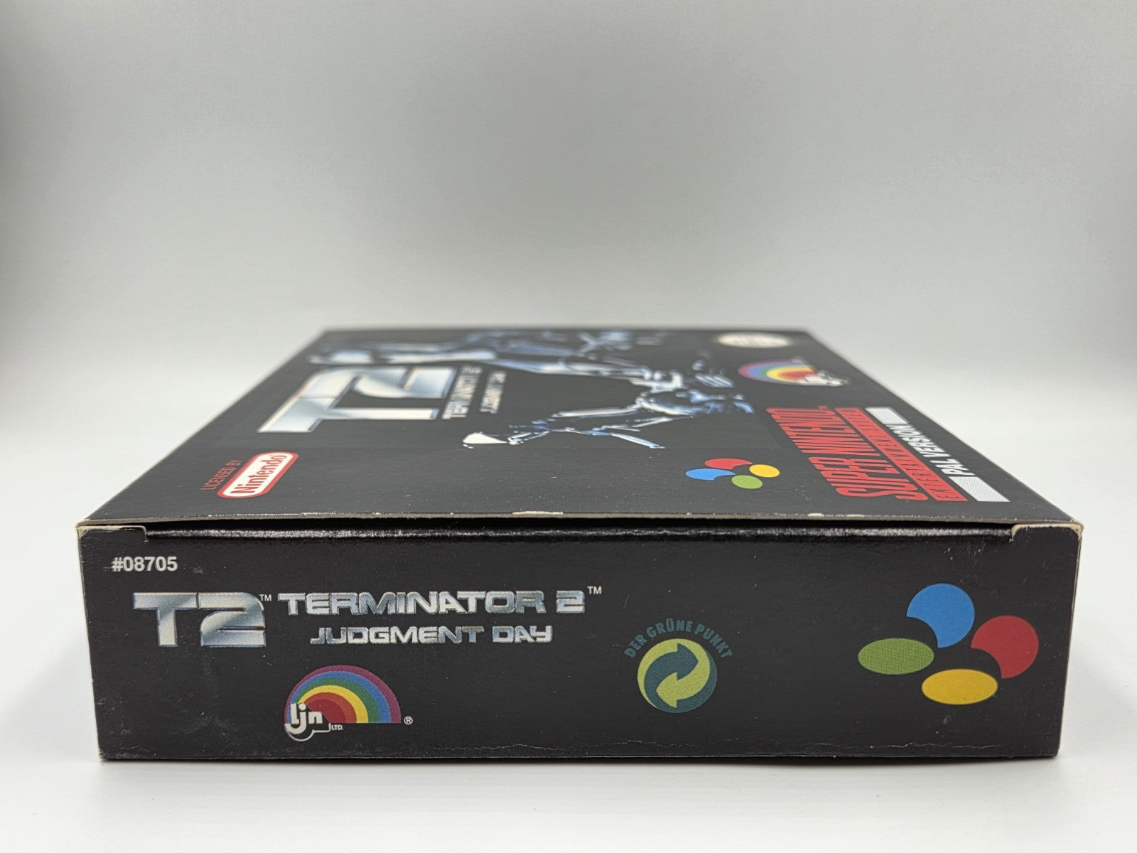 SNES Super Nintendo T2 Terminator 2 Judgment Day mit OVP und Anleitung NOE
