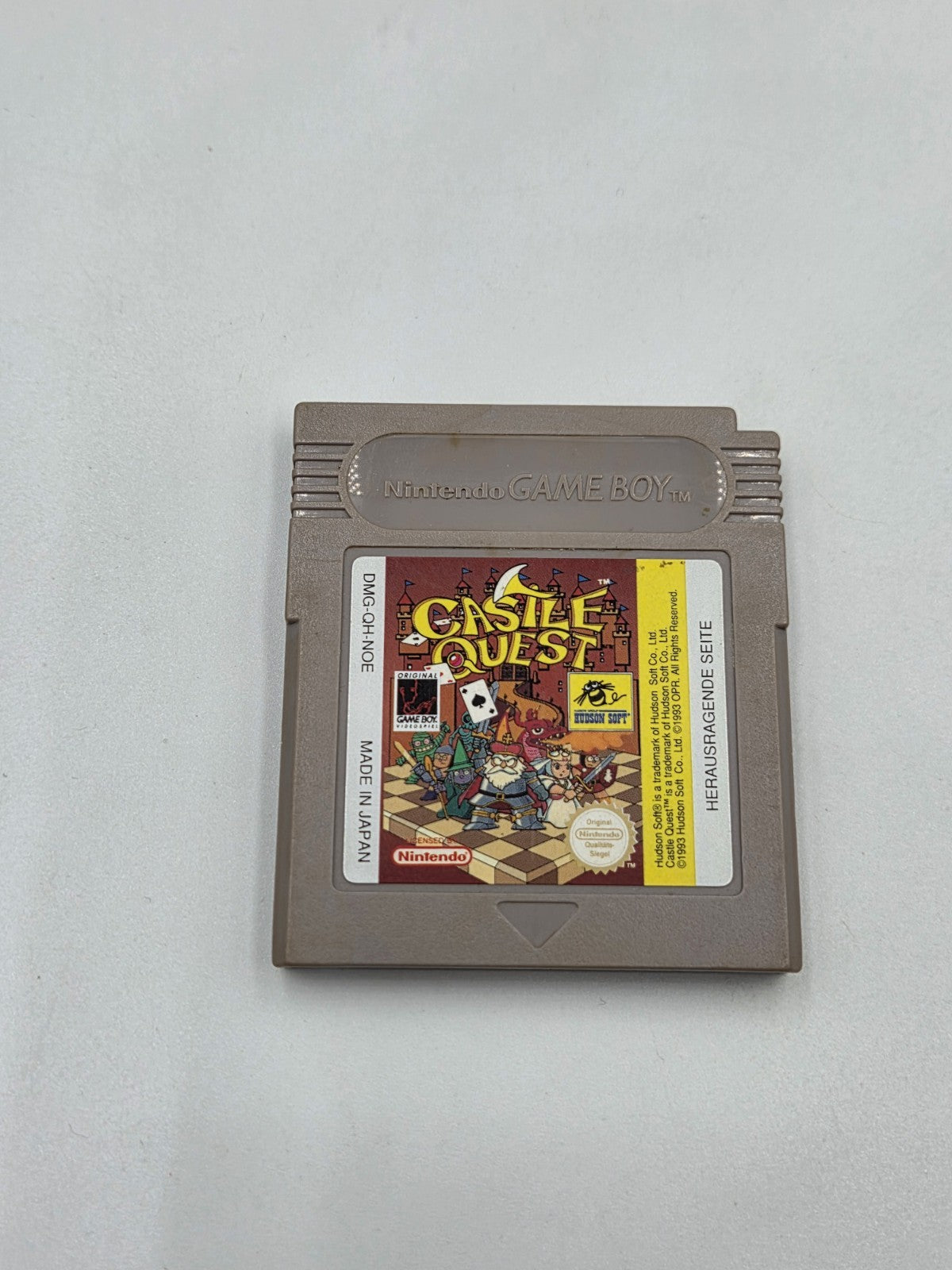 Nintendo Game Boy Classic Spiel Castle Quest mit OVP und Anleitung NOE