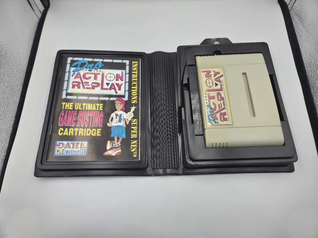 SNES Super Nintendo Pro Action Replay mit OVP und Anleitung 