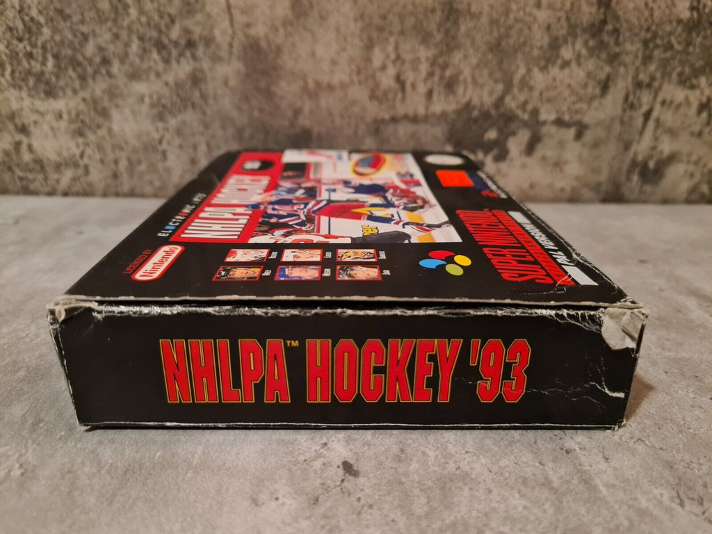 SNES Super Nintendo NHLPA Hockey 93 mit OVP und Anleitung NOE - T-Retro-Games 