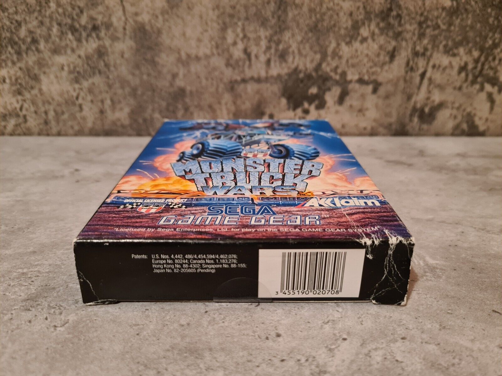 Sega Game Gear Monster Truck Wars mit OVP und Anleitung Multi Language - T-Retro-Games 